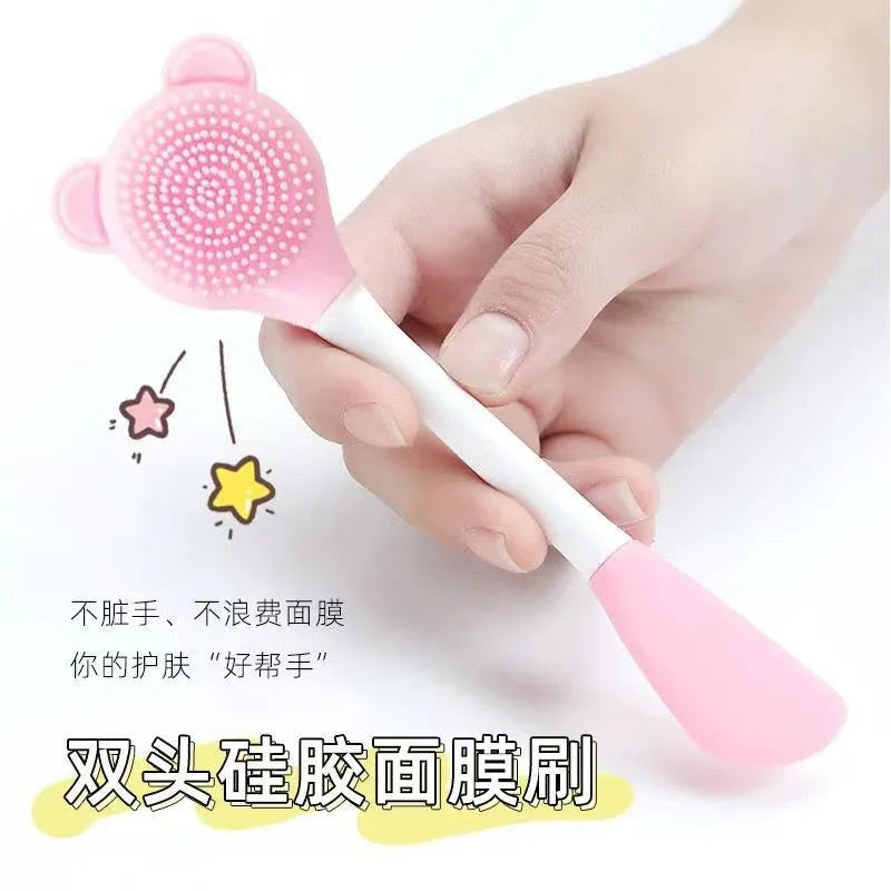 **Sweet Beauty Silicone Bear Face Cleansing Brush**