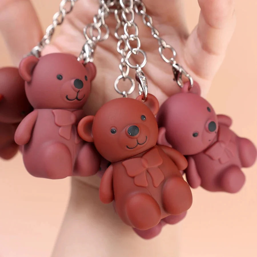 Mocoallure Korean Bear Key Chain Matte Lip gloss