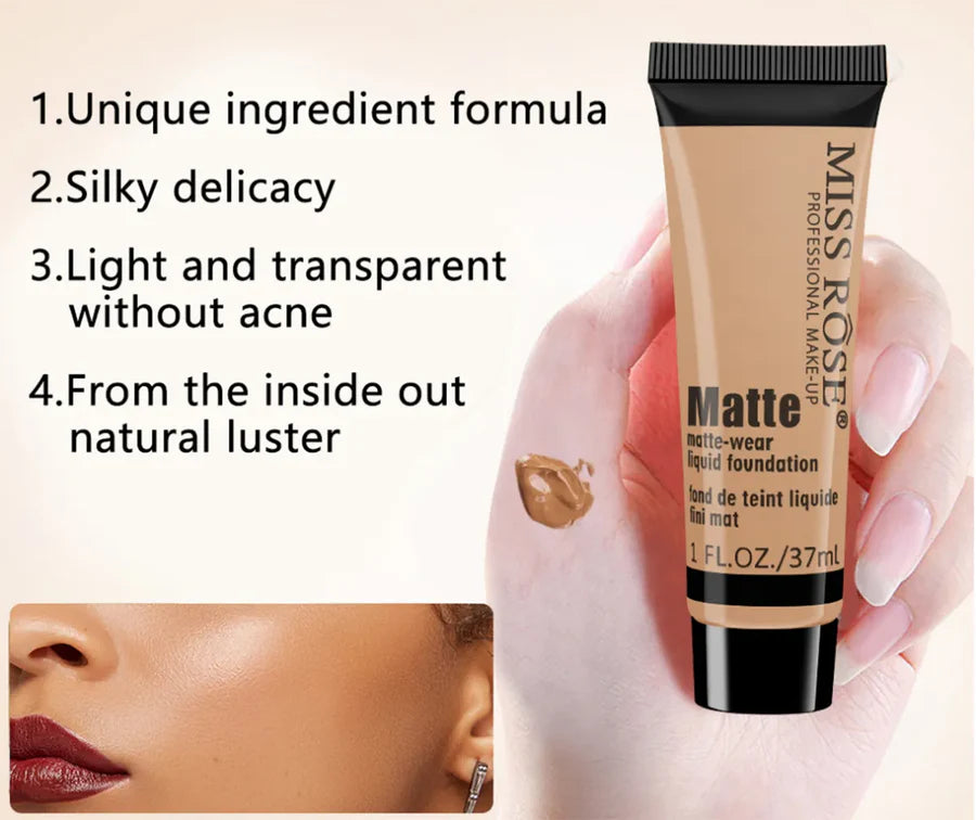 **Miss Rose 3PCS Foundation, Concealer & Pearl Primer Set**