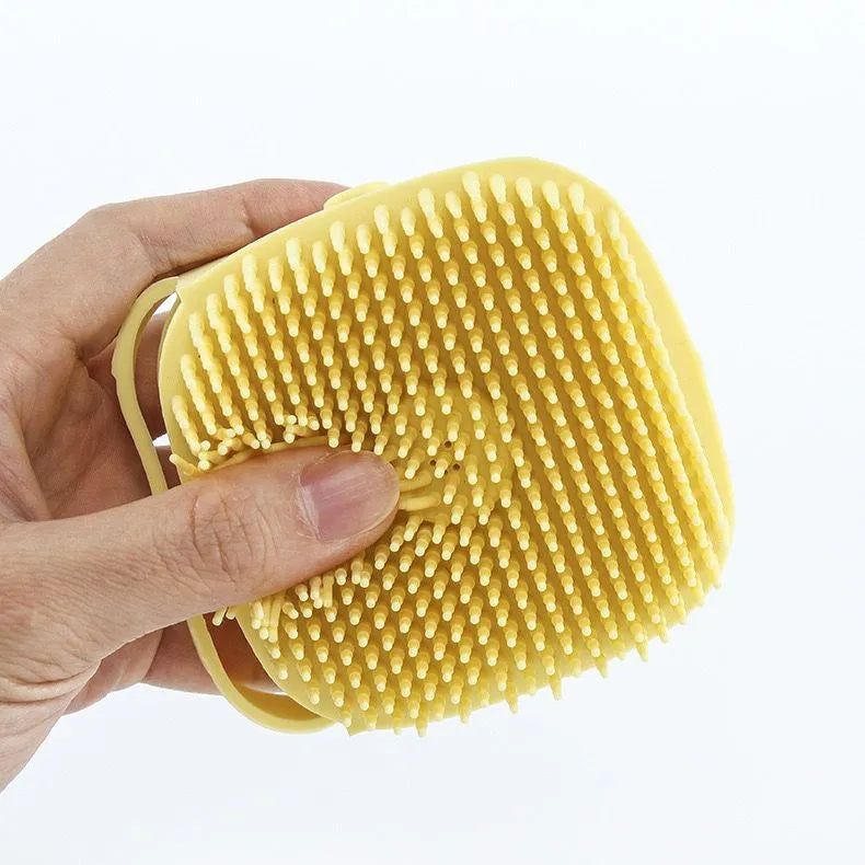 **Silicone Bath Body Brush with Soap Dispenser**