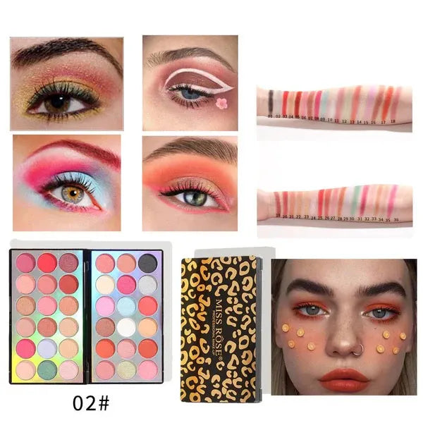 Miss Rose Make-Up 36 Color Starlight Eyeshadow Palette