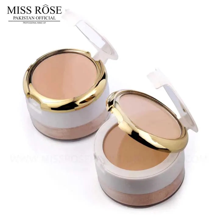 **MISS ROSE 3-in-1 3D Pearl Whitening Powder 45g**