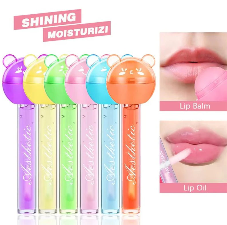 **2-in-1 Lollipop Color Changing Lip Oil & Balm**
