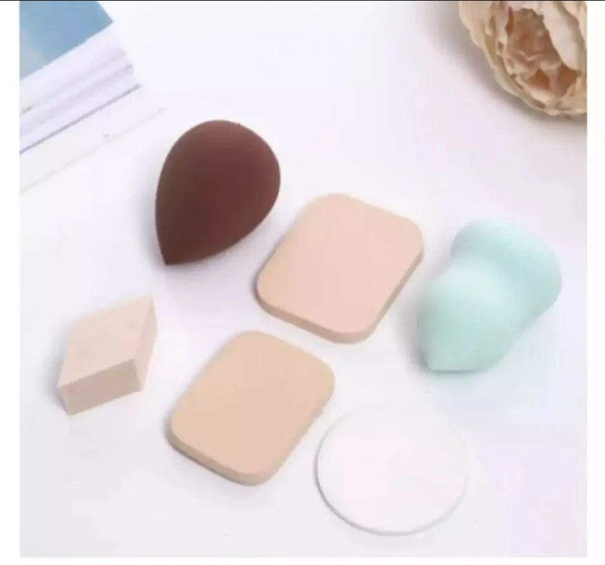 **Beautious 6PCS Makeup Sponge Beauty Blender Set**