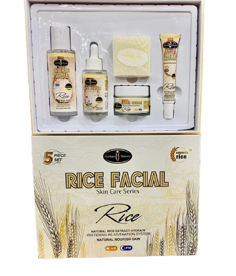 **Aichun Beauty Organic Rice Skincare Set (5PCS)**