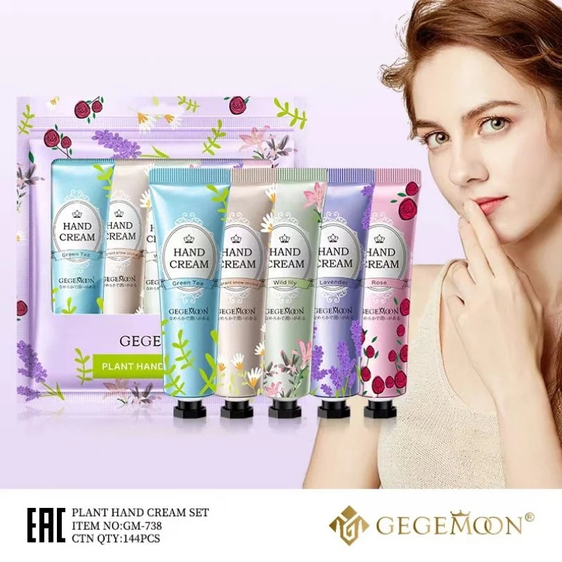 Gegemoon Plant Hand Cream 5 Pcs 30g