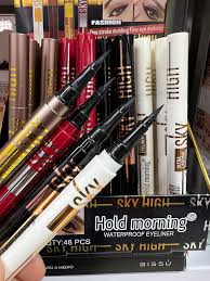 1 Pc Hold Morning Sky High Black Ultra Lasting WaterProof Sky High Eyeliner HE137
