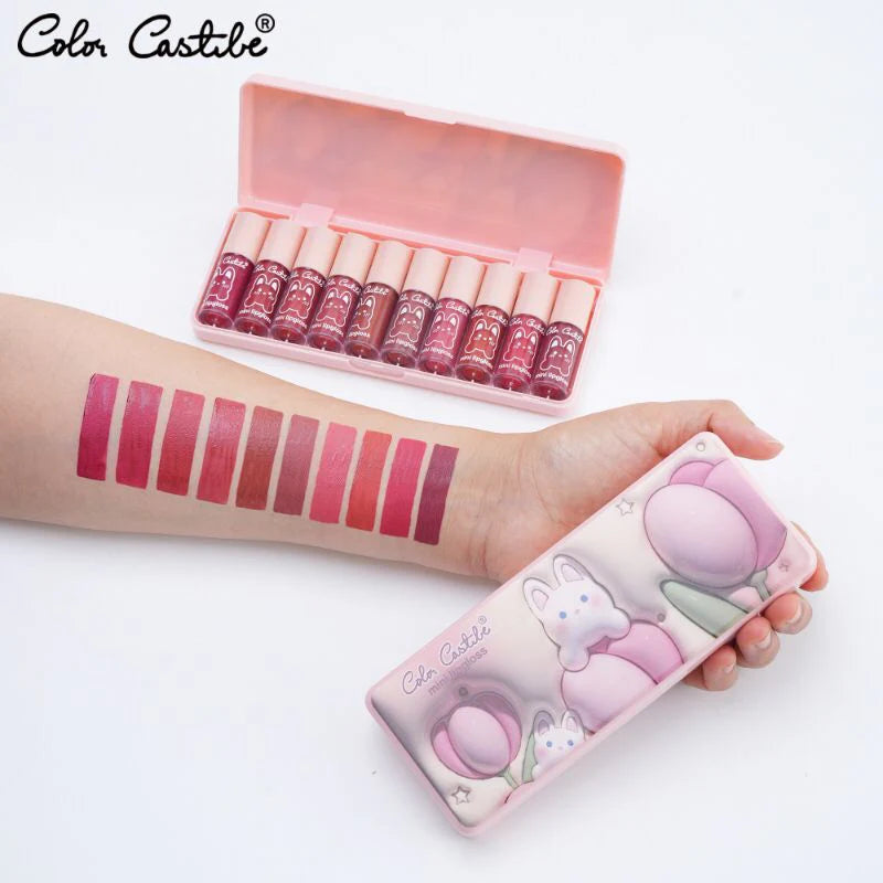 Color Castle 10PCS Lip Gloss Set