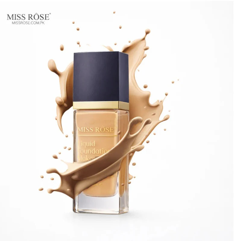 MISS RÔSE Liquid Foundation Makeup – Intense Moisture Infusion (30ml)
