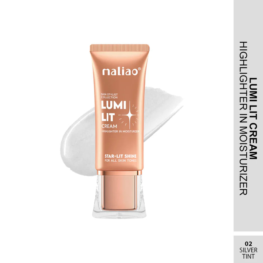 Maliao Lumi Lit Cream Highlighter and Moisturizer - Star Lit Shine for Radiant Glow