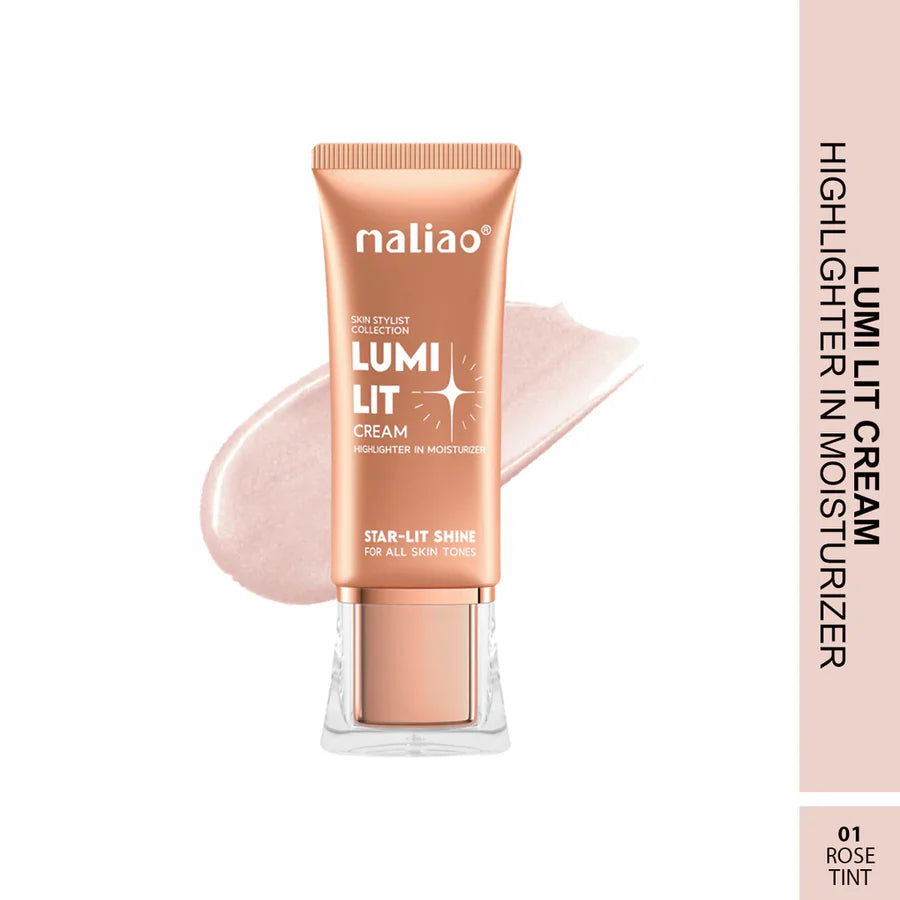 Maliao Lumi Lit Cream Highlighter and Moisturizer - Star Lit Shine for Radiant Glow