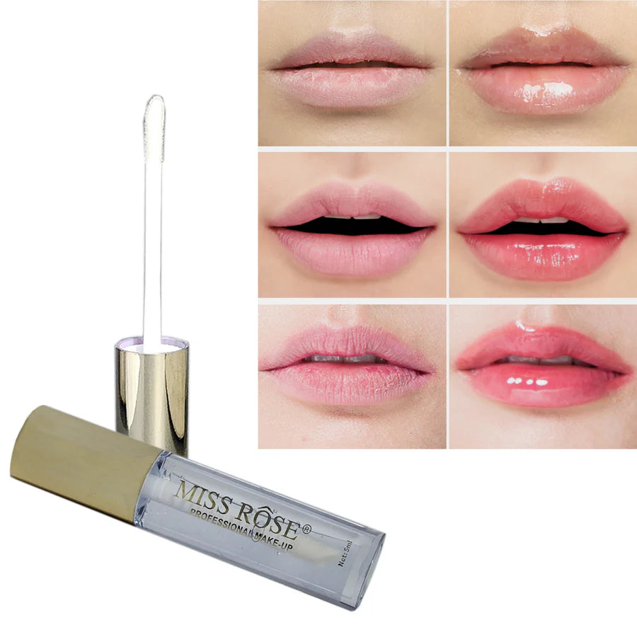 **Miss Rose Transparent Shine Lip Gloss 5ml**