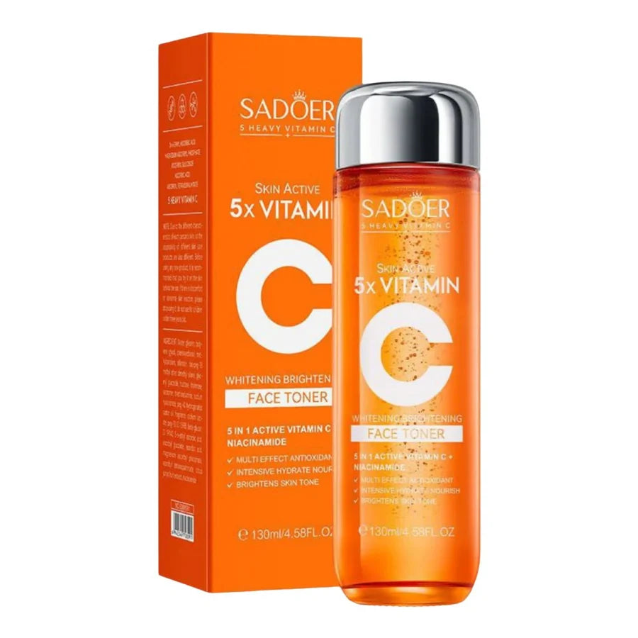 **SADOER SD08091 5X Vitamin C Brightening Face Toner 130ml**