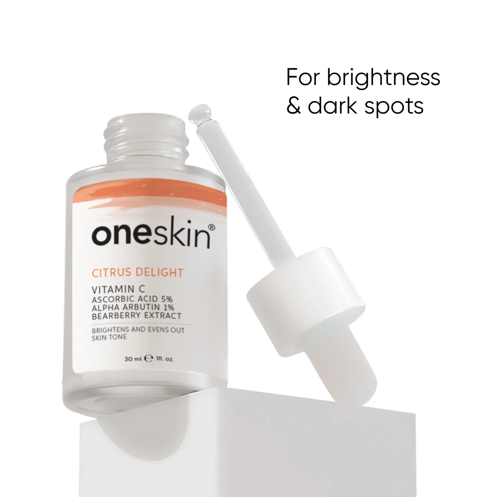 **Oneskin Citrus Delight Vitamin C & Alpha Arbutin Serum 30ml**
