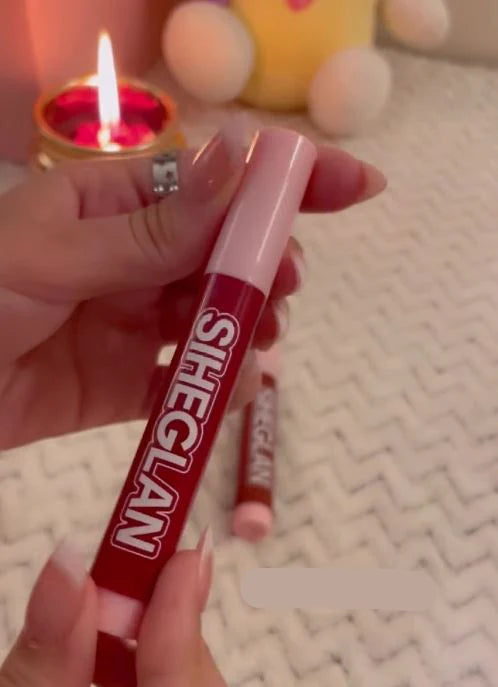 SIHEGLAN 2-in-1 Unique Lip Marker & Lipstick Pencil – Long Lasting & Waterproof