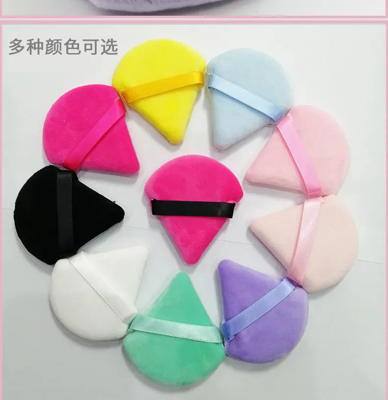 **Sweet Beauty Triangle Makeup Puff Set (3PCS)**