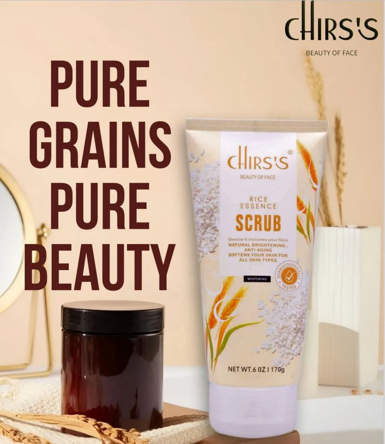 CHIRS'S SCRUB RICE ESSENC 170G