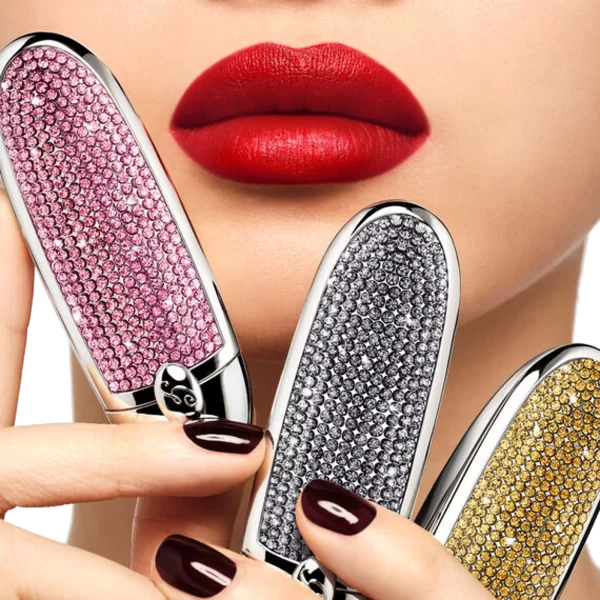 Hengfeng New Cute Diamond Radiance Matte Luxury Mirror Lipstick