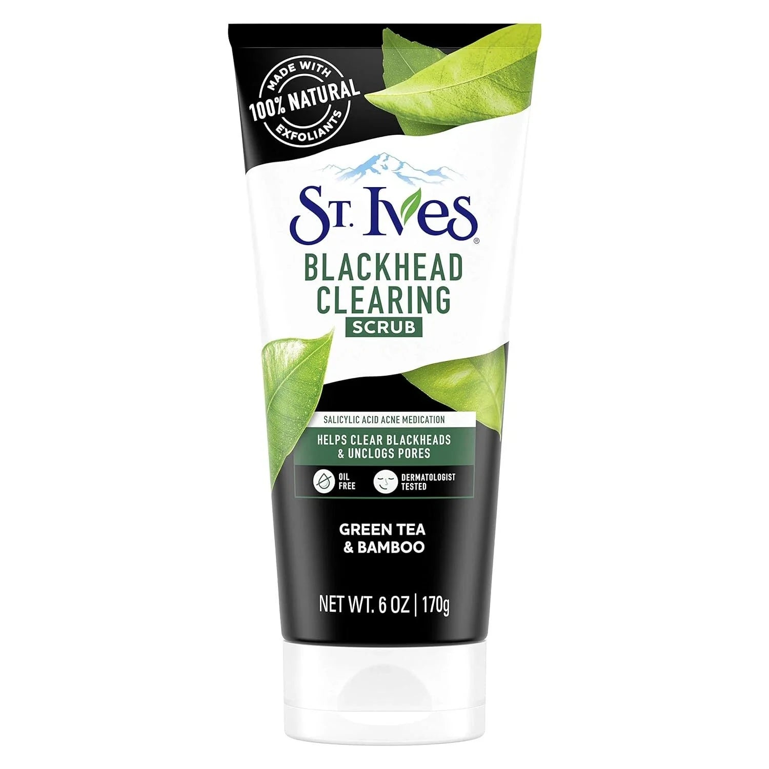 St. Ives - Face Scrub Blackhead Clearing Green Tea Scrub