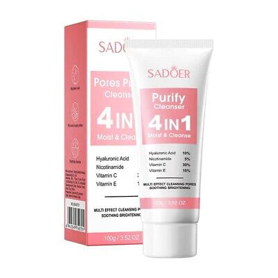 **SADOER SD40701 4-in-1 Brightening Facial Cleanser 100g**