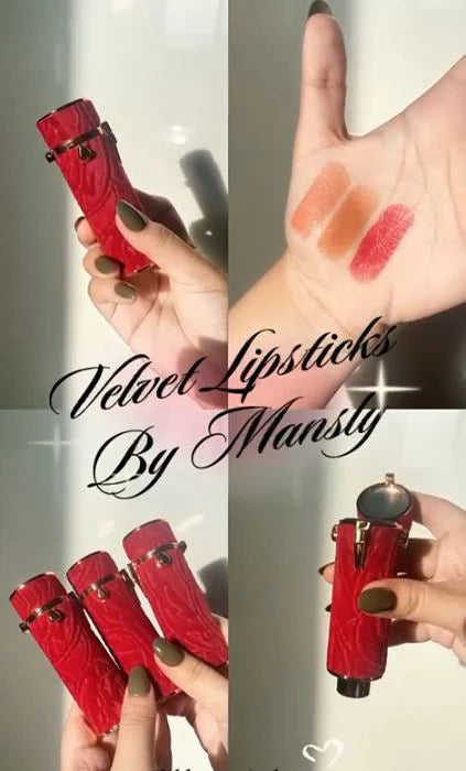 Mansly Premium Velvet Lipstick Pack