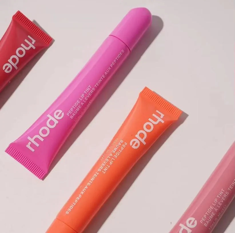 RHODE Punk Dark Brown Lip Gloss Lip Tint Long Lasting Moisturizing Nutritious Liquid Lipstick Clear Mineral Lip Oil Makeup