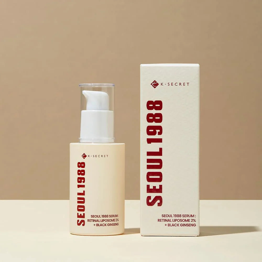 **K-Secret Seoul 1988 Retinal & Black Ginseng Serum 30ml**