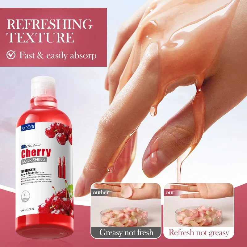 SADOER Cherry Smooth Skin Face & Body Serum 500ml