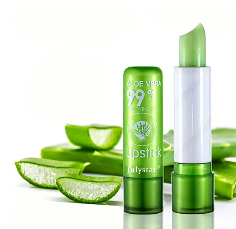 **JulyStar Aloe Vera Moisturizing Lip Balm & Lipstick 3.4g**