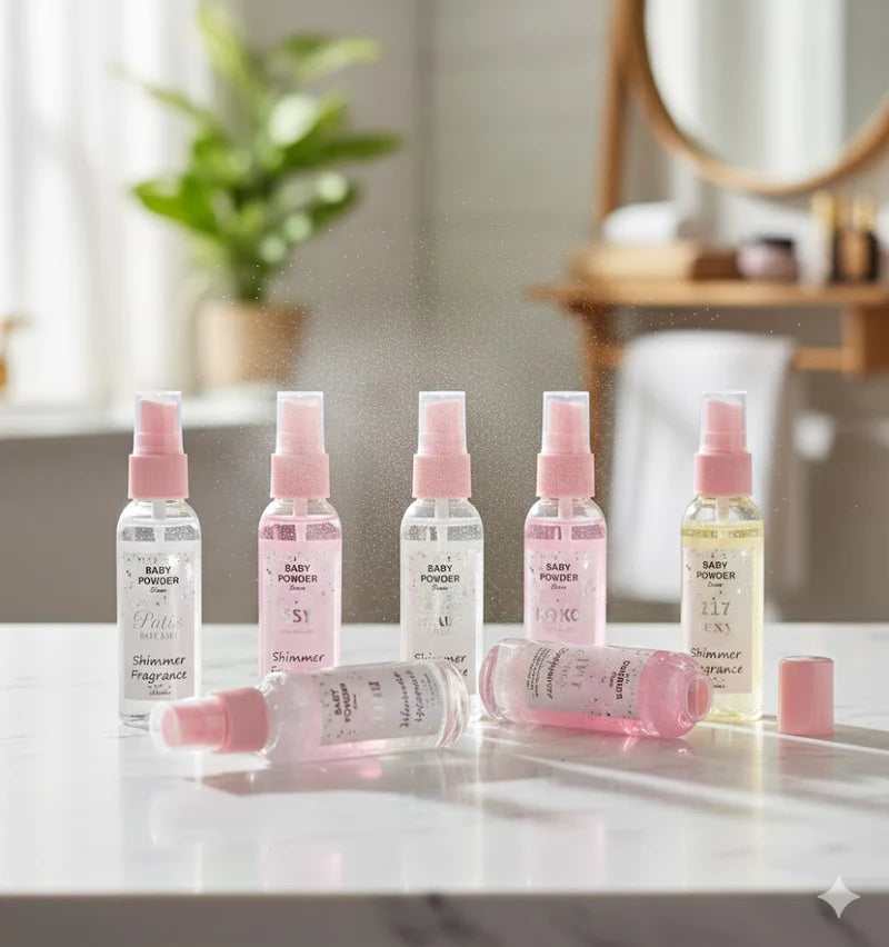 Baby Powder Shimmer Fragrance Mist