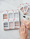 Instant Baddie Nails | 12pc "Wear Nail" DIY Press-On Kit Artifical Nail 1box*12pcs