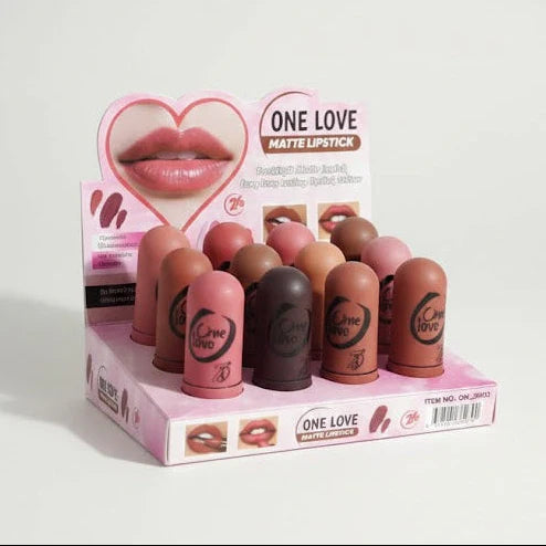 One Love Matte Lipstick - 12-Piece Multi-Shade Collection