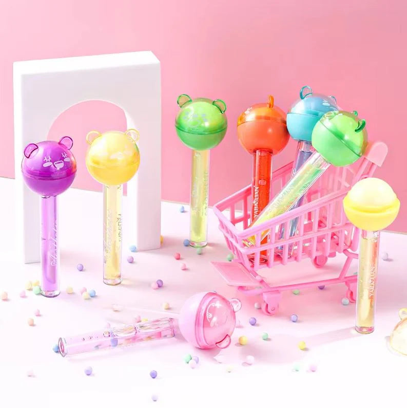 **2-in-1 Lollipop Color Changing Lip Oil & Balm**