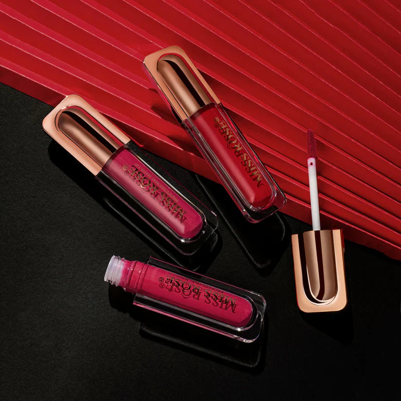Missrose Pack of 03 Velvet Luxe Liquid Lip Gloss