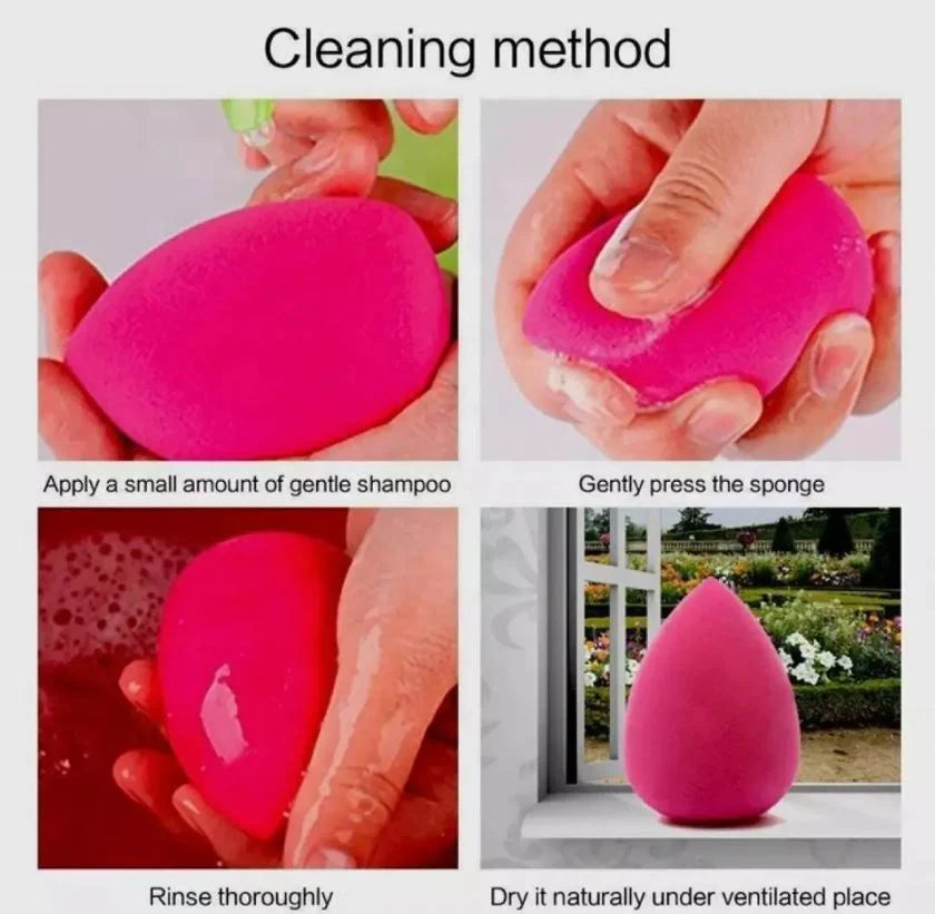 **Beautious 6PCS Makeup Sponge Beauty Blender Set**